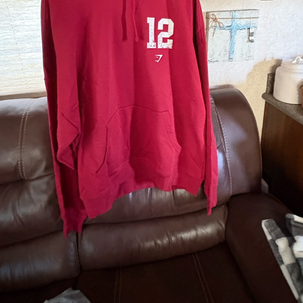 Men's Red Hoodie Sweater/ unisex?